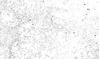 Obraz premium Distressed halftone grunge black and white vector texture of concrete floor background for creation abstract vintage. Distressed black and white grunge seamless texture. Overlay scratched design.