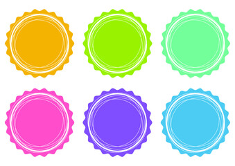 P_유치원 원형 이름표 라벨_C