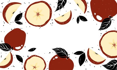 Red Apple illustration