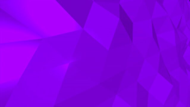 Purple low poly geometric pattern, business and corporate style background