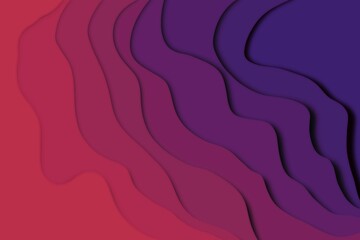 Abstract gradient red and purple template for background.