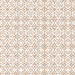 Oriental pattern - White and pink background with Arabic ornament - Pattern, background and wallpaper for your design - Textile ornament - Vector illustration