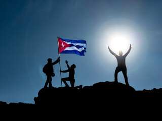 Summit achievements of Cuban mountaineers