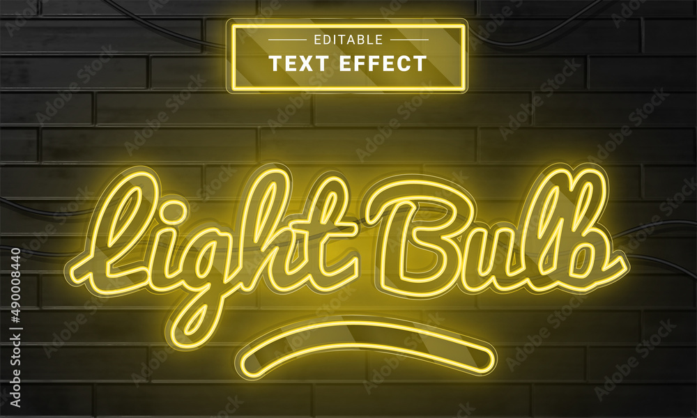 Aufkleber editable text style effect - neon text style theme. cyber technology text style. cyber monday
