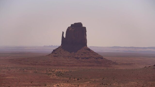 Monument Valley East Mitten Bette from John Wayne Point Utah Arizona Southwest USA