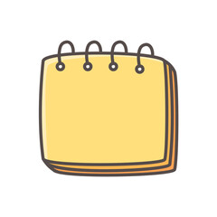 Bullet journal doodle set. hand drawn planner notebook elements