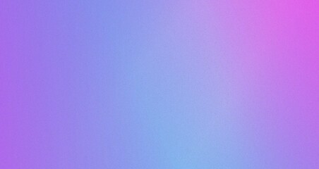 Abstract pastel holographic, blue, pink, purple blurred grainy gradient background texture. Modern, minimalist, vintage style. Stylish drawing with digital grain effect.