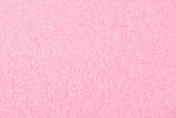 Closeup of a piece of protection foam, used for protecting items during transport