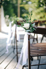 Wedding decor and decorations.