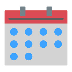 Illustration of Calendar design icon