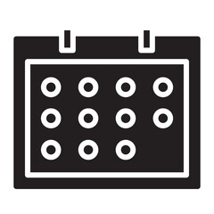 Illustration of Calendar design icon