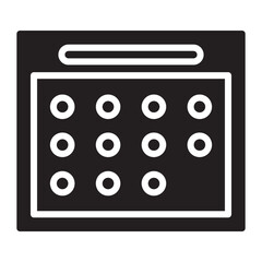 Illustration of Calendar design icon