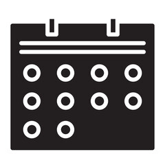 Illustration of Calendar design icon