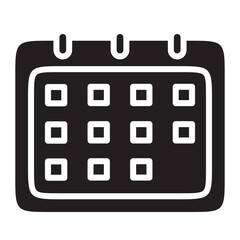 Illustration of Calendar design icon