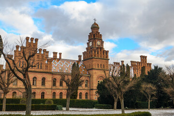 Fototapeta premium Chernivtsi National University, former Residence of Bukovinian and Dalmatian Metropolitans in Chernivtsi, Ukraine