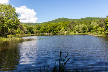 Obraz na płótnie Canvas Sua Gabra Lakes at Lozenska Mountain, Bulgaria