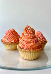cupcakes with icing