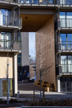 New house in the city, Ulven, Oslo, Norway