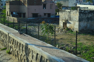 street in the village