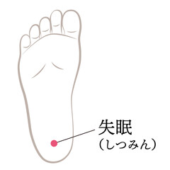 足のツボ　失眠