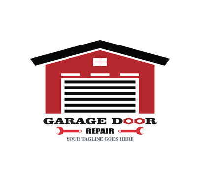 garage building logo design vector inspiration	

