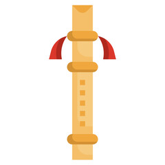 QUENA flat icon,linear,outline,graphic,illustration