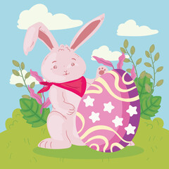 easter bunny card