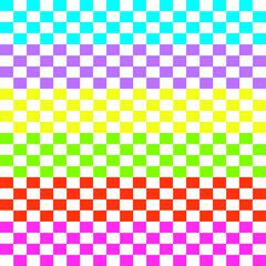 gift wrapping paper It is a square pattern. Use the color as a gradation to create a beautiful pattern.