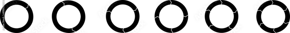 Poster circle arrows icon set. round reload sign, repeat icon, rotate arrow symbol