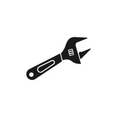 Wrench icon design template vector isolated illustration