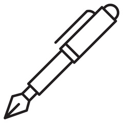 Illustration of Pen design icon