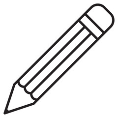 Illustration of  Pencil design icon