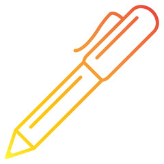 Illustration of Pen design icon