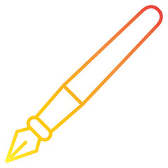 Illustration of Pen design icon