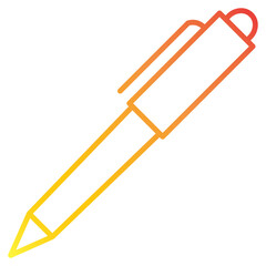 Illustration of Pen design icon