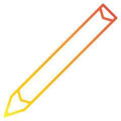 Illustration of  Pencil design icon