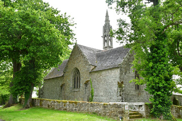 Fototapeta na wymiar Benodet, France - may 16 2021 : the Perguet chapel