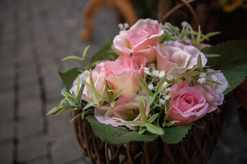 Bouquet of roses flower