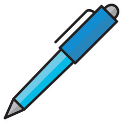 Illustration of Pen design icon