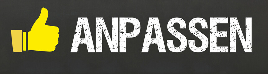 anpassen