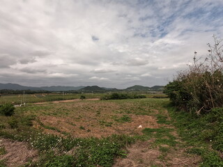 石垣島の農地、沖縄