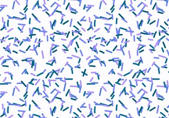 Background with sugar sprinkles decorations for textiles and linens and gifts and cards and kids and wrapping paper