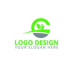 C Logo Design Agricultural Logo Design 
