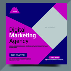 Social Media Post Design Template 