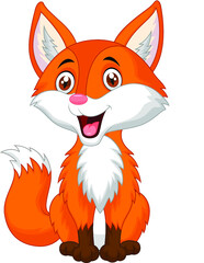 red fox,cartoon,forest,animal,fairy tale