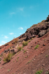 Vesuvius National Park is an Italian national park centered on the active volcano Vesuvius, southeast from Naples.