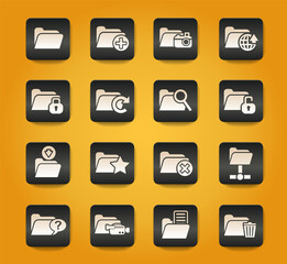 folder icon set