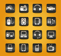 gadget icon set