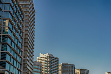 神奈川県横浜市西区みなとみらいの都市景観