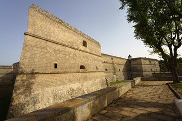 Fototapeta premium Copertino, historic city in Lecce province, Apulia